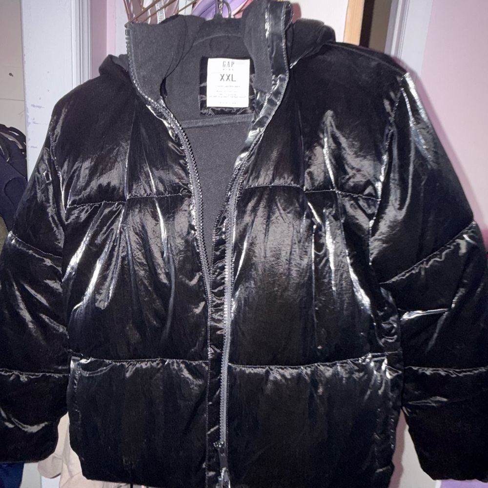 GAP Black Puffer Jacket XXL